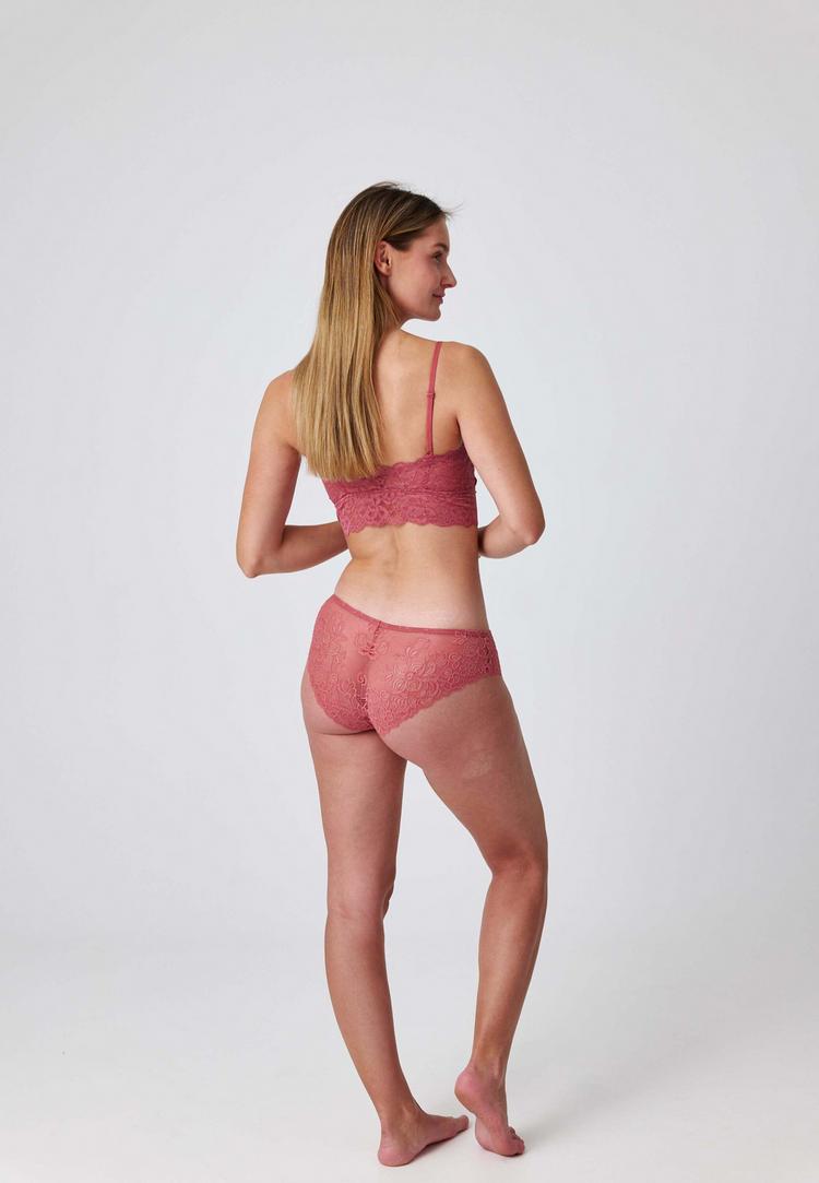 Snocks Snocks Brazilian Slips Unterhose Damen - Mix (Mauve/Weinrot/Schwarz) - 8 | SportScheck