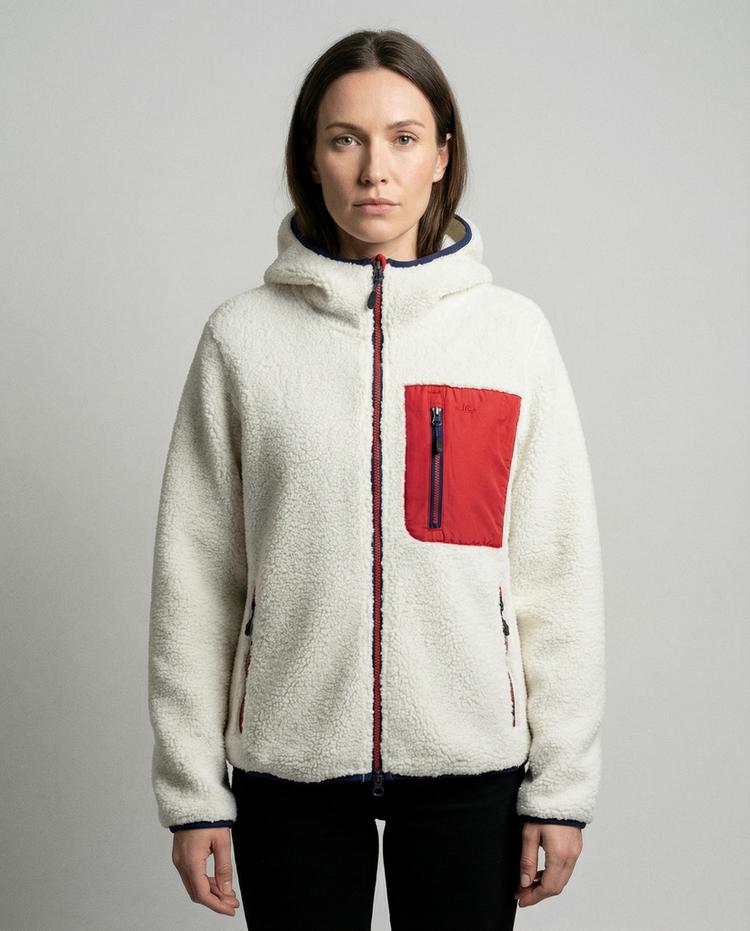 Jeff Green Jeff Green Rauni Fleecejacke Damen - Blanc de Blanc - 0 | SportScheck