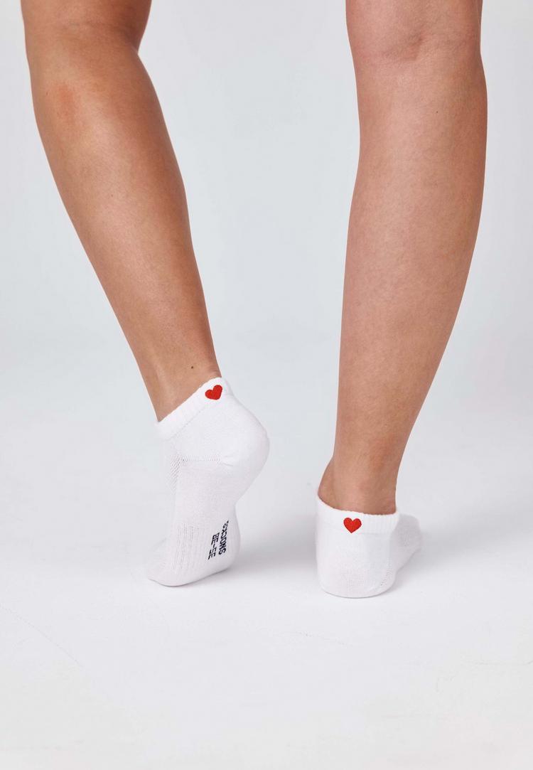 Snocks Snocks Sneaker Socken mit rotem Herz Socken - Mix (Love) - 1 | SportScheck