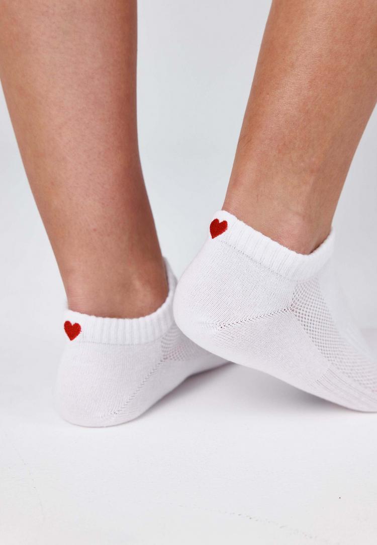 Snocks Snocks Sneaker Socken mit rotem Herz Socken - Mix (Love) - 2 | SportScheck