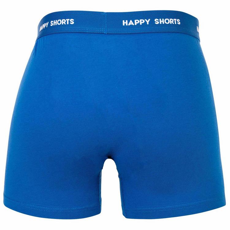 HAPPY SHORTS HAPPY SHORTS Boxershort Unterhose Herren - Blau/Orange/Gr&uuml;n - 1 | SportScheck