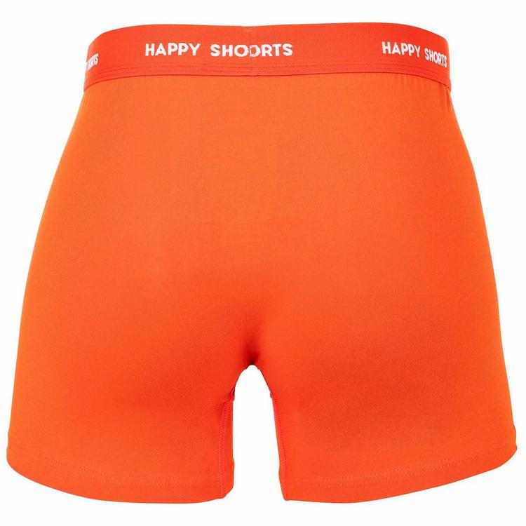 HAPPY SHORTS HAPPY SHORTS Boxershort Unterhose Herren - Blau/Orange/Gr&uuml;n - 7 | SportScheck
