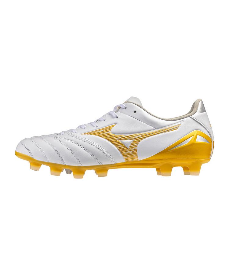 Mizuno Mizuno Morelia Neo IV Pro FG Blazing Flair Wei&szlig; Fu&szlig;ballschuhe - weissgold - 0 | SportScheck