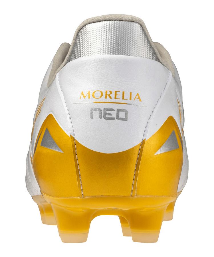 Mizuno Mizuno Morelia Neo IV Pro FG Blazing Flair Wei&szlig; Fu&szlig;ballschuhe - weissgold - 2 | SportScheck