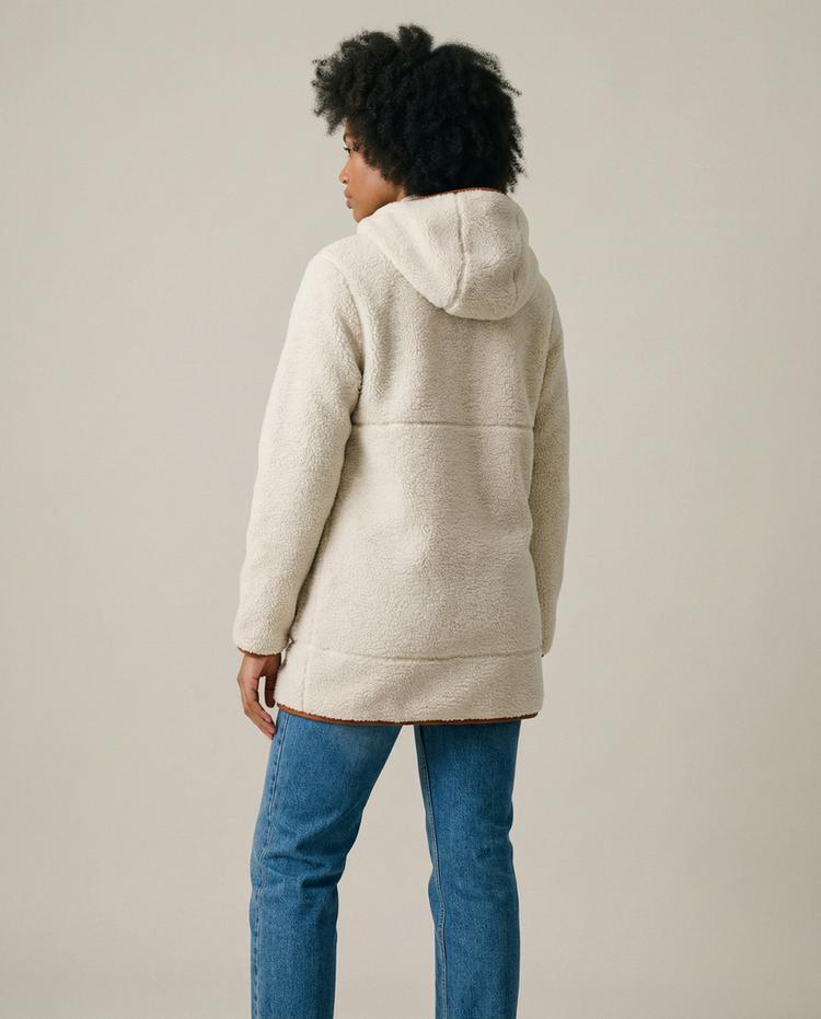 Jeff Green Jeff Green Lumi Fleecemantel Damen - Blanc de Blanc - 3 | SportScheck