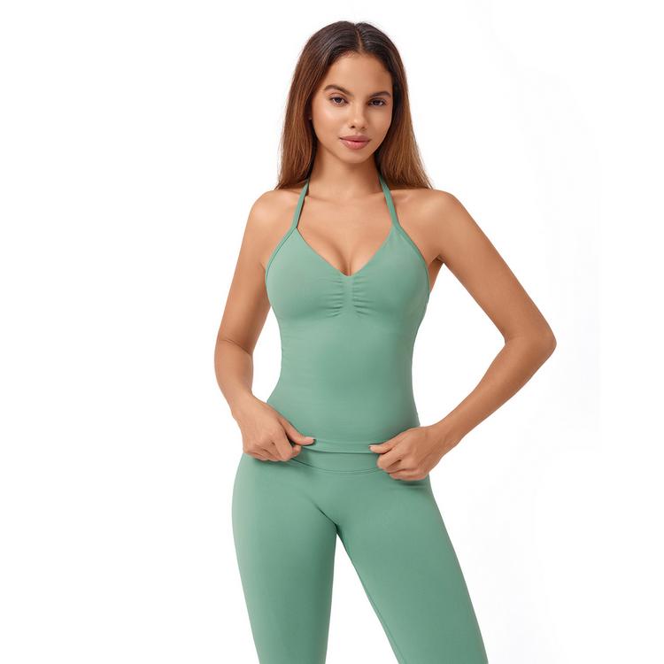 YEAZ YEAZ SCENE Funktionstop Damen - Foggy Teal - 0 | SportScheck