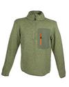 Jeff Green Fleecejacke Herren - Dusky Green