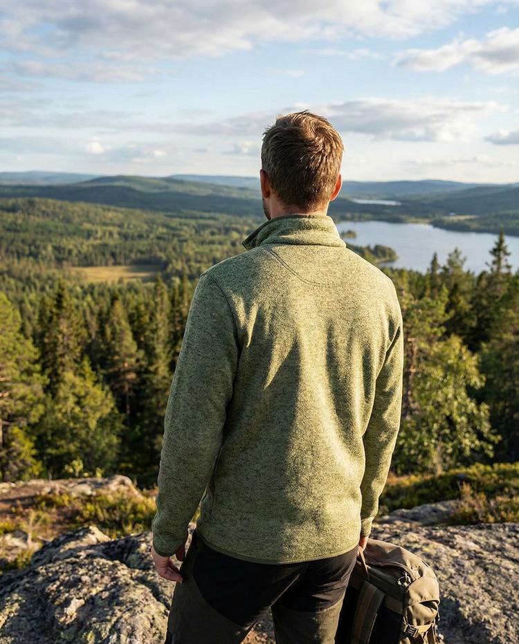 Jeff Green Jeff Green Fleecejacke Herren - Dusky Green - 4 | SportScheck