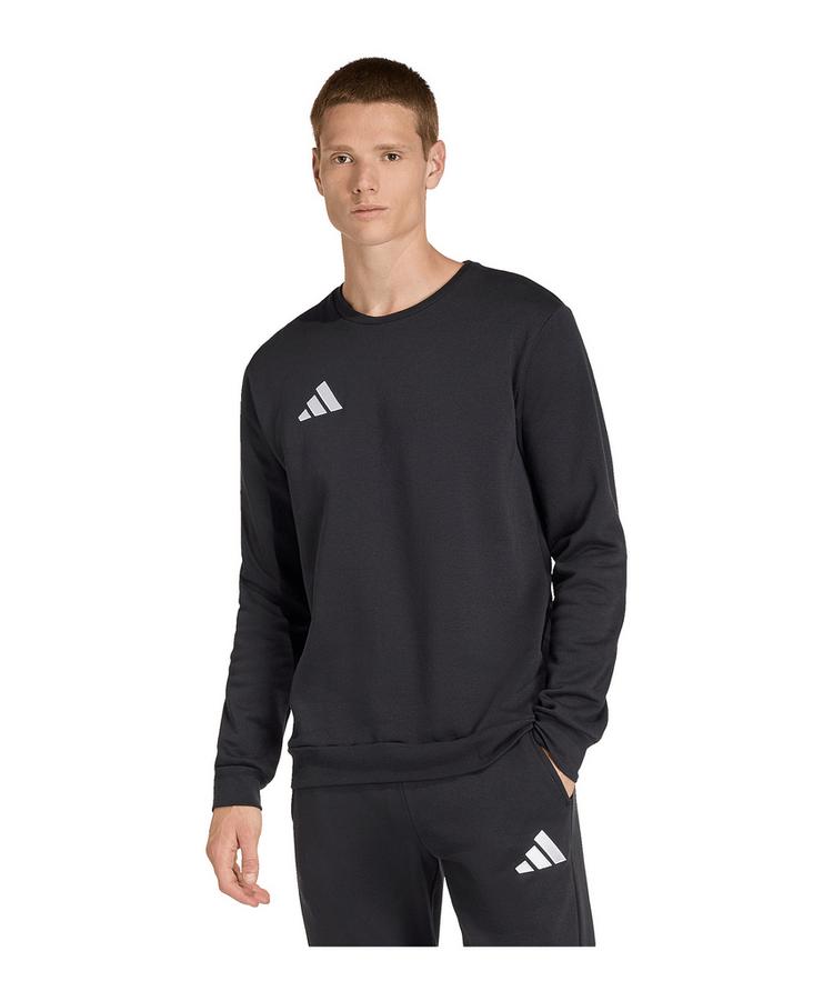 adidas adidas Entrada 26 Sweatshirt Funktionssweatshirt Herren - schwarzweiss - 0 | SportScheck