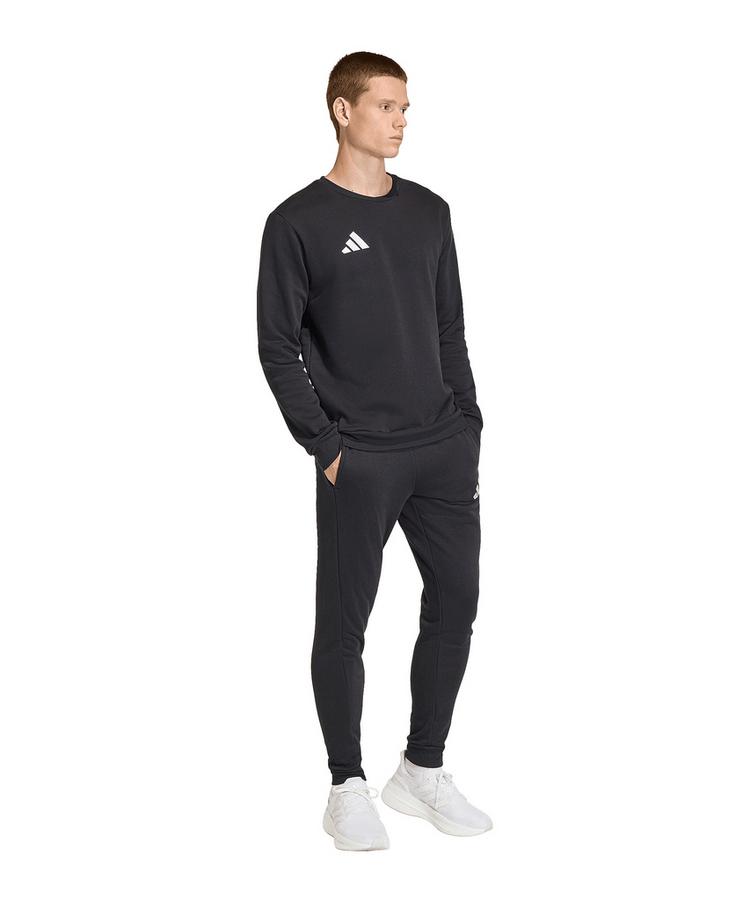 adidas adidas Entrada 26 Sweatshirt Funktionssweatshirt Herren - schwarzweiss - 1 | SportScheck