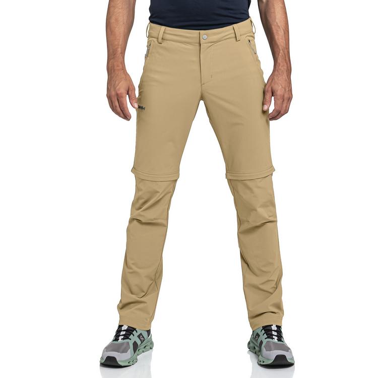 Sch&ouml;ffel Sch&ouml;ffel Pants Folkstone Zip Off Zipphose Herren - 4340 - beige - 8 | SportScheck