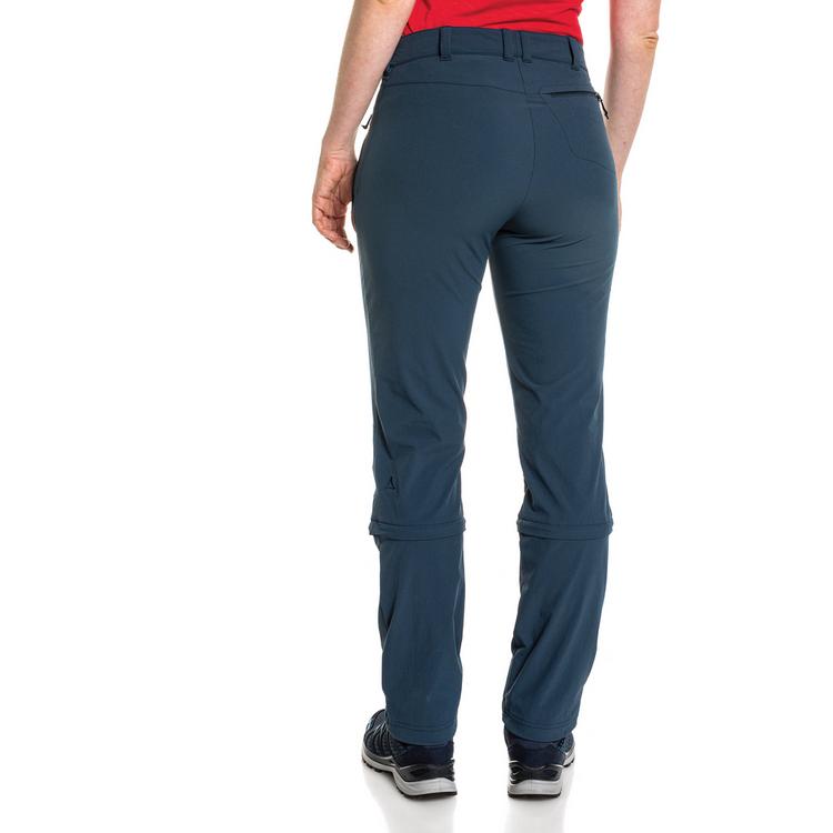 Sch&ouml;ffel Sch&ouml;ffel Pants Engadin1 Zip Off Wanderhose Damen - dress blue - 2 | SportScheck