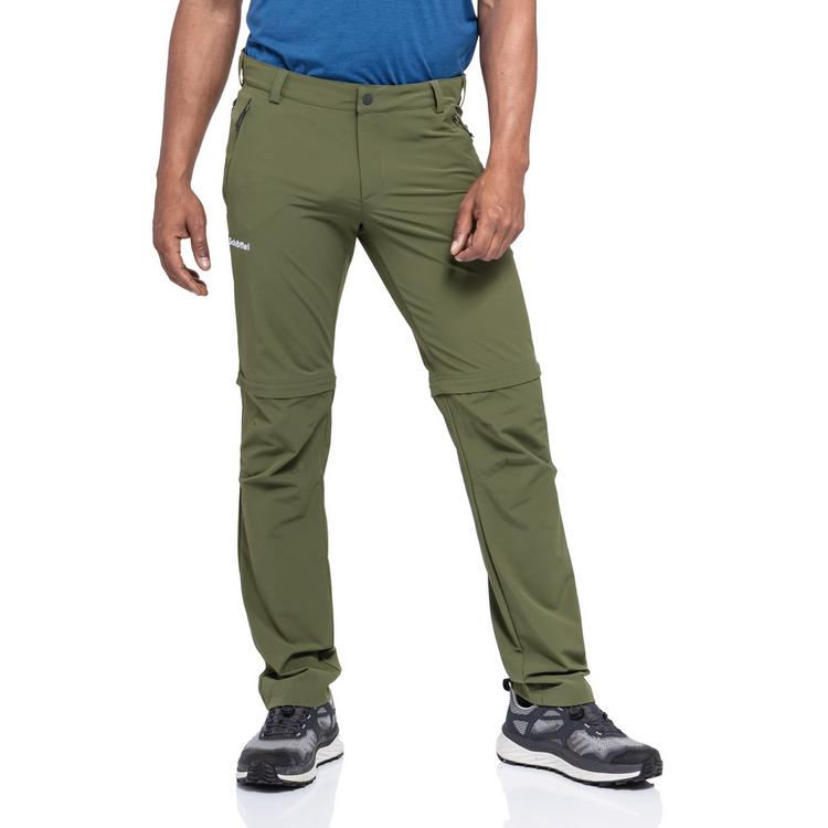 Sch&ouml;ffel Sch&ouml;ffel Pants Folkstone Zip Off Zipphose Herren - 6737 - gr&uuml;n - 8 | SportScheck