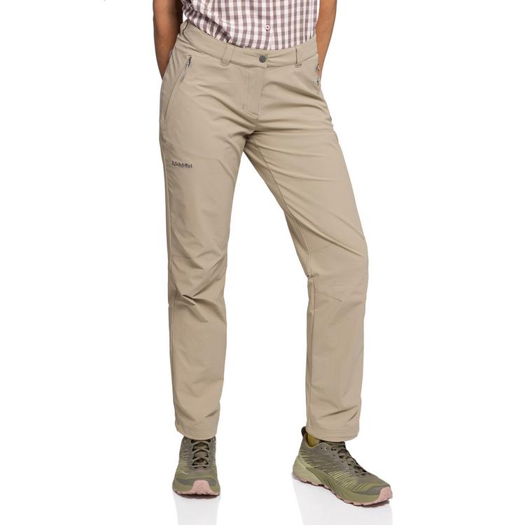 Sch&ouml;ffel Sch&ouml;ffel Pants Engadin1 Wanderhose Damen - 4705 - beige - 0 | SportScheck