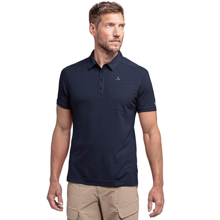 Sch&ouml;ffel Sch&ouml;ffel Polo Shirt Ramseck M Poloshirt Herren - navy blazer - 0 | SportScheck
