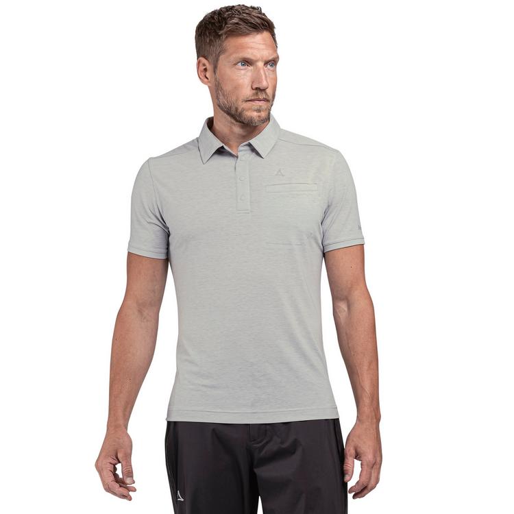 Sch&ouml;ffel Sch&ouml;ffel Polo Shirt Ramseck M Poloshirt Herren - gray violet - 0 | SportScheck