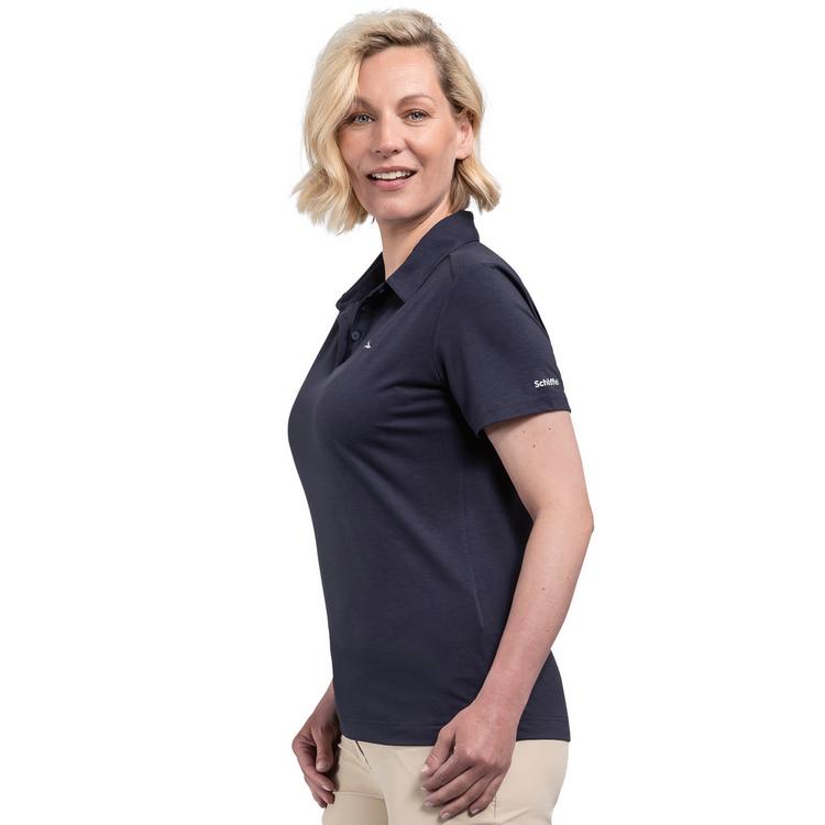 Sch&ouml;ffel Sch&ouml;ffel Polo Shirt Ramseck L Poloshirt Damen - navy blazer - 2 | SportScheck