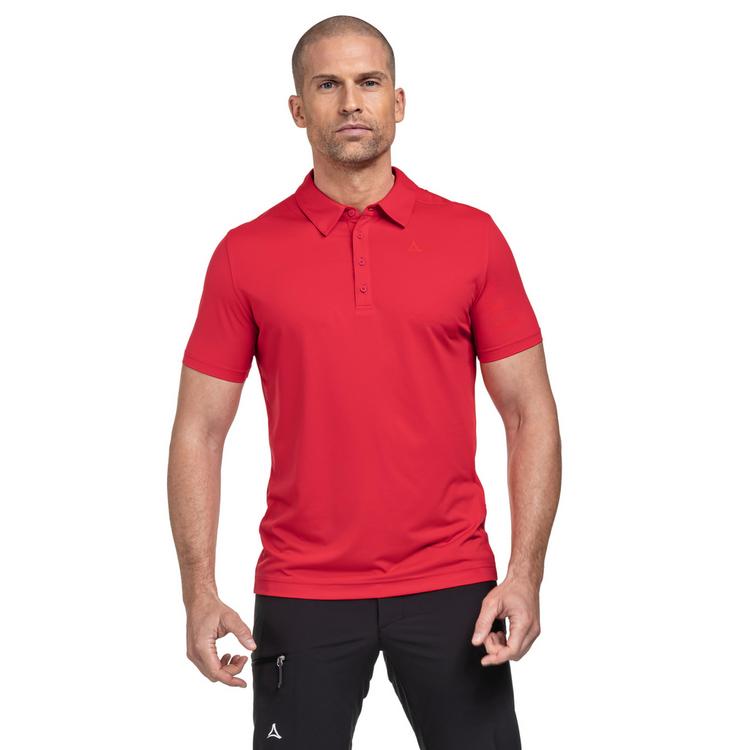 Sch&ouml;ffel Sch&ouml;ffel CIRC Polo Shirt Tauron M Poloshirt Herren - 2605 - rot - 0 | SportScheck