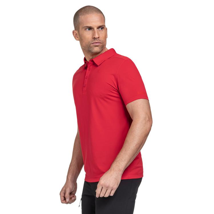 Sch&ouml;ffel Sch&ouml;ffel CIRC Polo Shirt Tauron M Poloshirt Herren - 2605 - rot - 2 | SportScheck