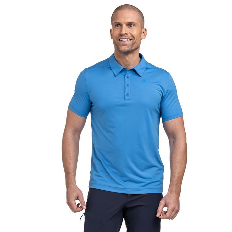 Sch&ouml;ffel Sch&ouml;ffel CIRC Polo Shirt Tauron M Poloshirt Herren - 8625 - blau - 0 | SportScheck