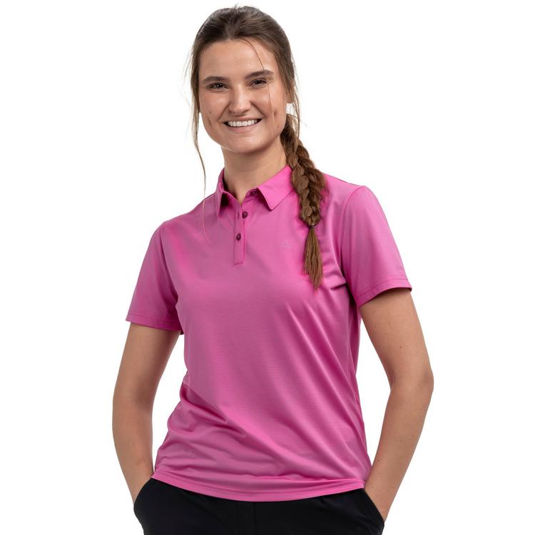 Sch&ouml;ffel Sch&ouml;ffel CIRC Polo Shirt Tauron L Poloshirt Damen - 3305 - pink - 0 | SportScheck