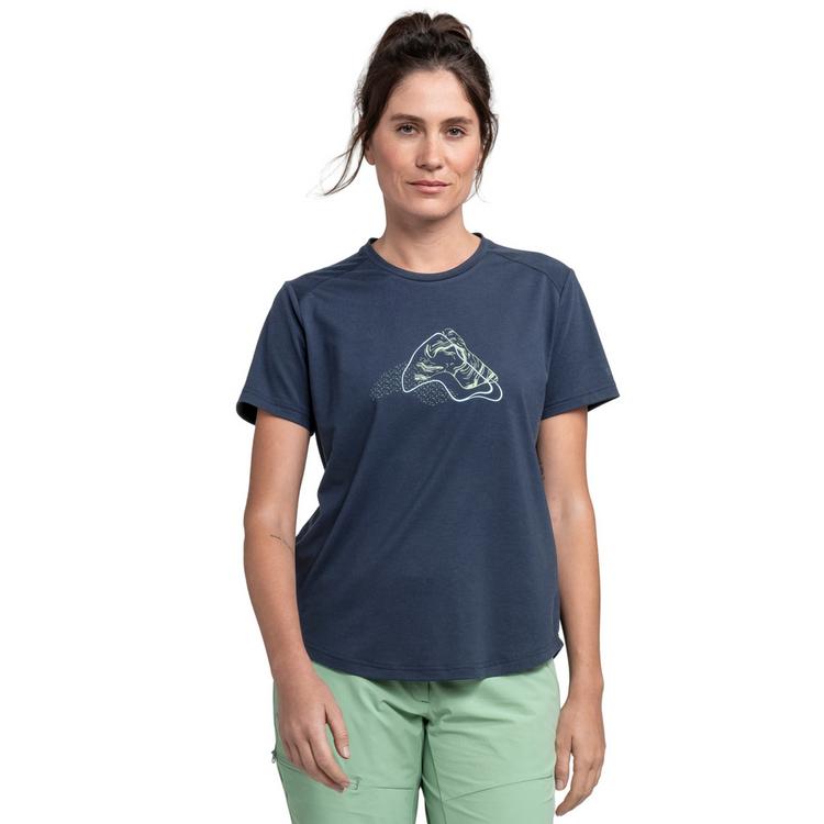 Sch&ouml;ffel Sch&ouml;ffel T Shirt Haberspitz L Funktionsshirt Damen - 0088 - blau - 0 | SportScheck