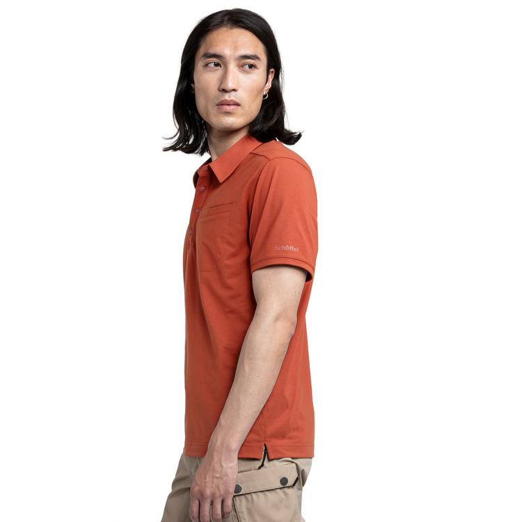 Sch&ouml;ffel Sch&ouml;ffel Polo Shirt Ramseck M Poloshirt Herren - 5590 - rot - 2 | SportScheck