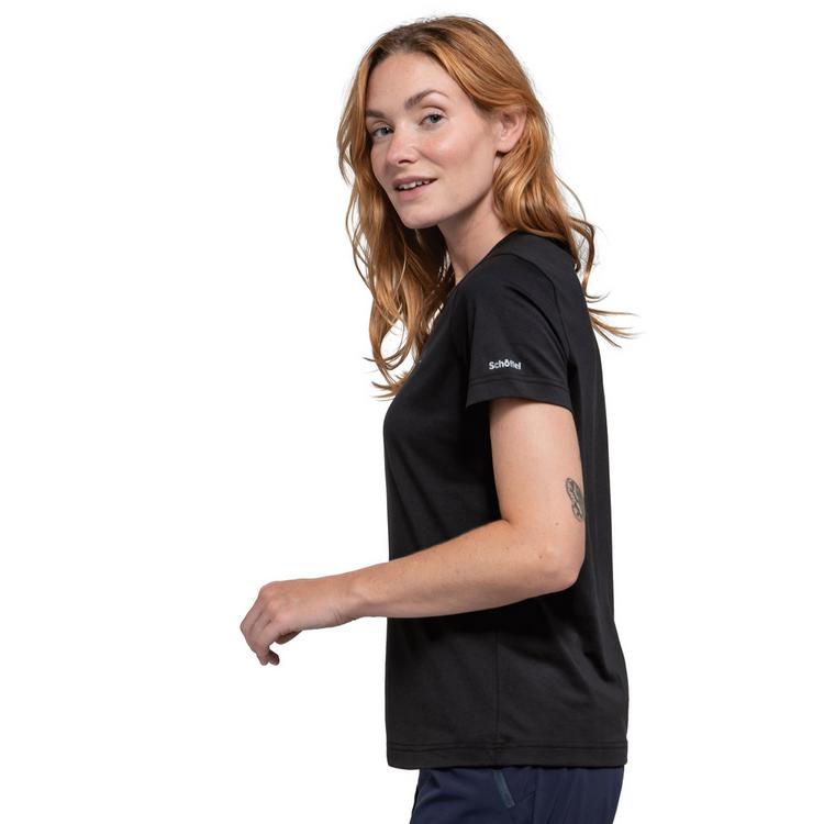 Sch&ouml;ffel Sch&ouml;ffel T Shirt Hohberg L Funktionsshirt Damen - black - 2 | SportScheck