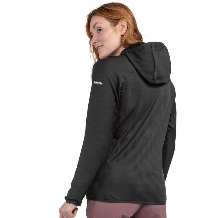 Sch&ouml;ffel Sch&ouml;ffel Fleece Hoody Style Cascata WMS Fleecejacke Damen - black - 1 | SportScheck