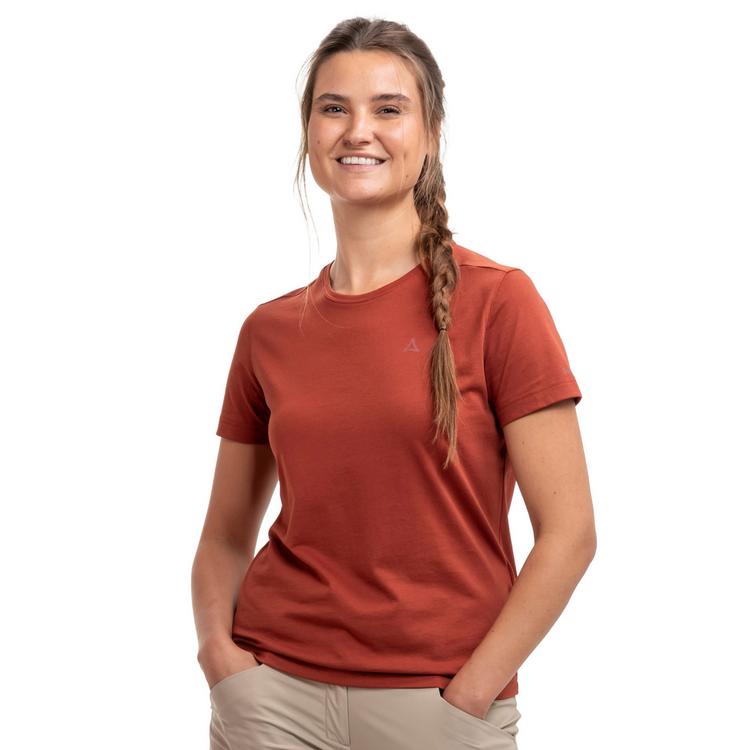 Sch&ouml;ffel Sch&ouml;ffel T Shirt Hohberg L Funktionsshirt Damen - 5590 - rot - 0 | SportScheck