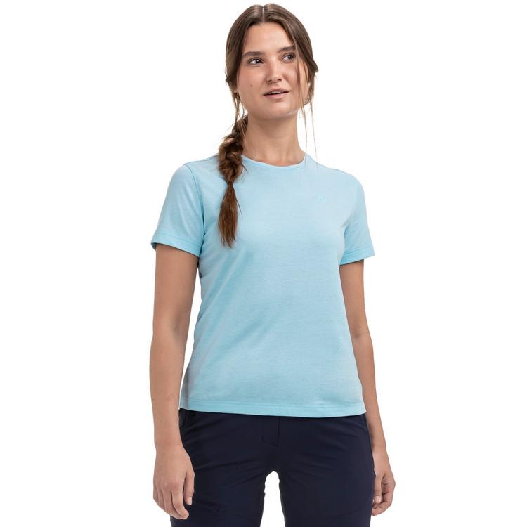 Sch&ouml;ffel Sch&ouml;ffel T Shirt Hohberg L Funktionsshirt Damen - 8015 - blau - 0 | SportScheck