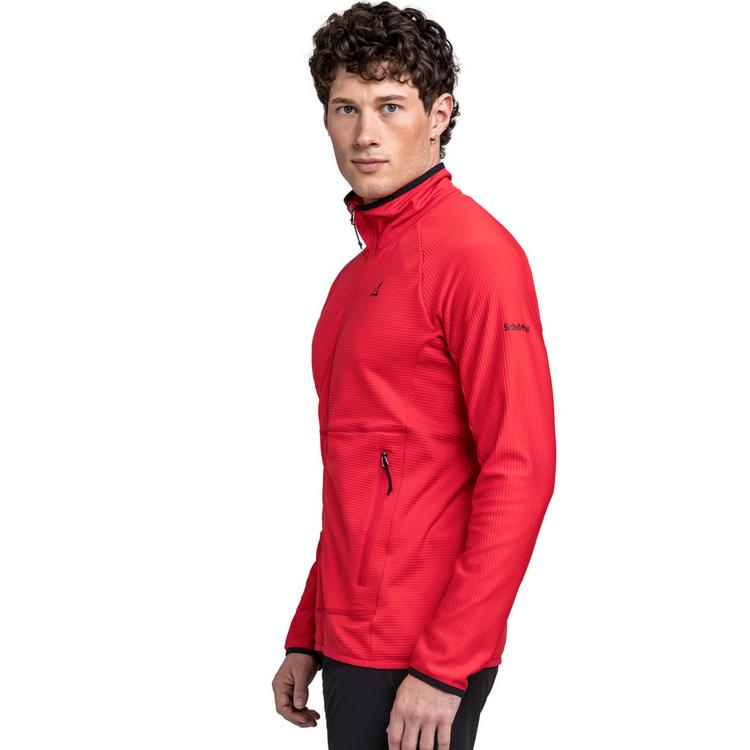 Sch&ouml;ffel Sch&ouml;ffel Fleece Jk Style Cascata MNS Fleecejacke Herren - 2605 - rot - 2 | SportScheck