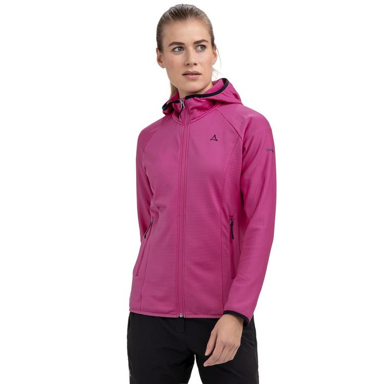 Sch&ouml;ffel Sch&ouml;ffel Fleece Hoody Style Cascata WMS Fleecejacke Damen - 3305 - pink - 0 | SportScheck