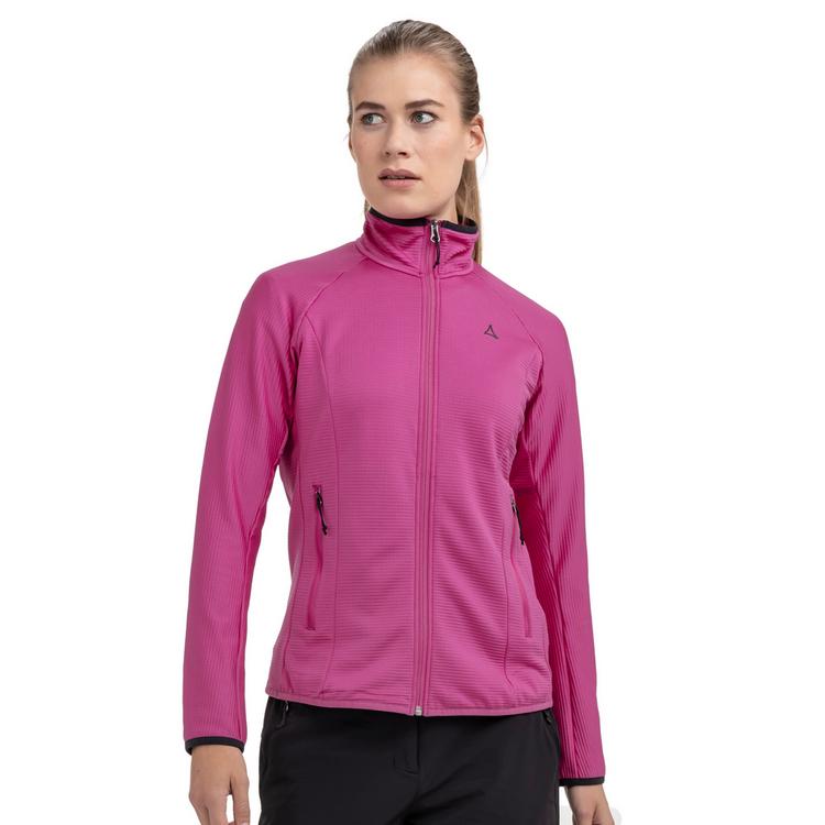 Sch&ouml;ffel Sch&ouml;ffel Fleece Jk Style Cascata WMS Fleecejacke Damen - 3305 - pink - 0 | SportScheck
