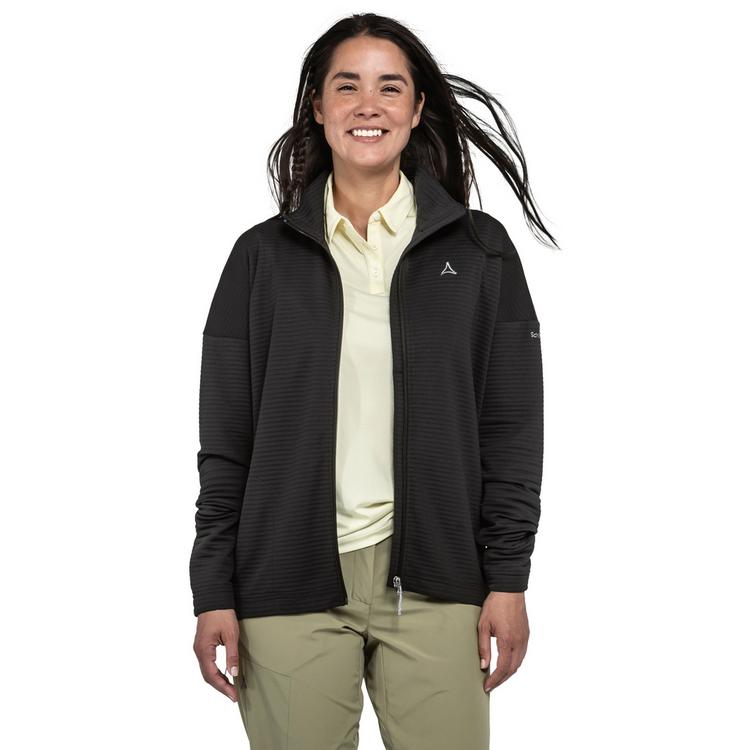 Sch&ouml;ffel Sch&ouml;ffel CIRC Fleece Jk Style Smue WMS Fleecejacke Damen - black - 0 | SportScheck