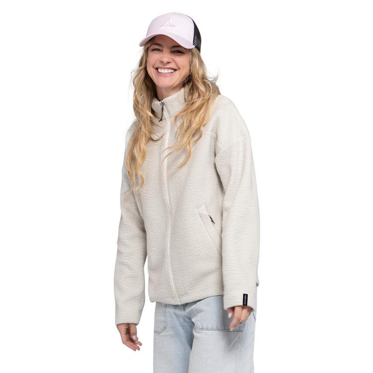 Sch&ouml;ffel Sch&ouml;ffel CIRC Fleece Jk Style Purga WMS Fleecejacke Damen - 9040 - natur - 0 | SportScheck