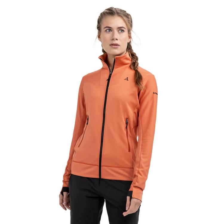 Sch&ouml;ffel Sch&ouml;ffel Fleece Jkt Style Blaueis WMS Fleecejacke Damen - 5115 - orange - 0 | SportScheck