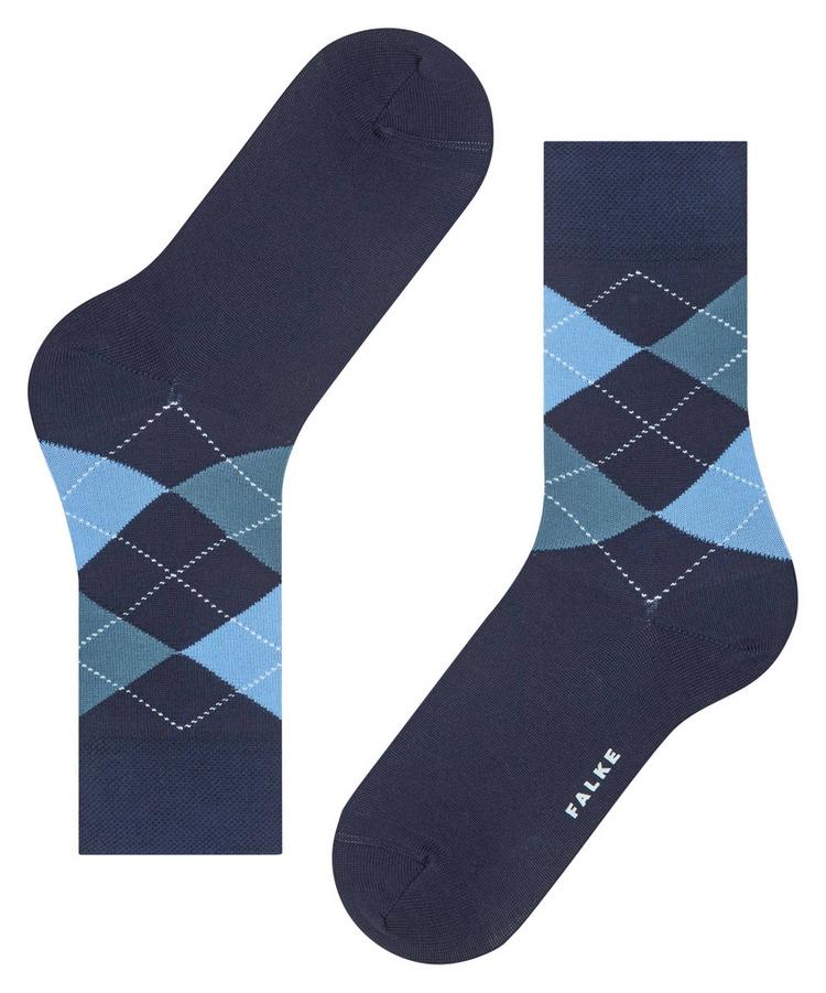 Falke Falke Sensitive Argyle SO Socken Damen - midnight (6414) - 2 | SportScheck