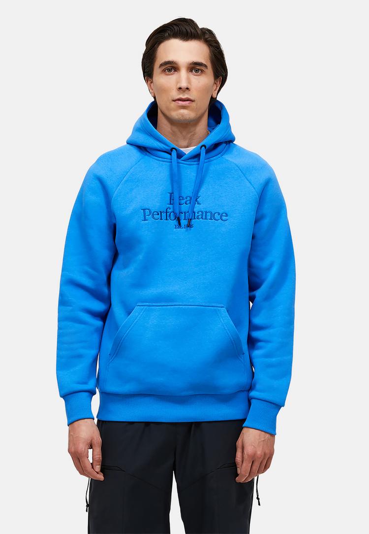 Peak Performance Peak Performance M Original Hood Sweatshirt Herren - OCEAN BLUE - 1 | SportScheck