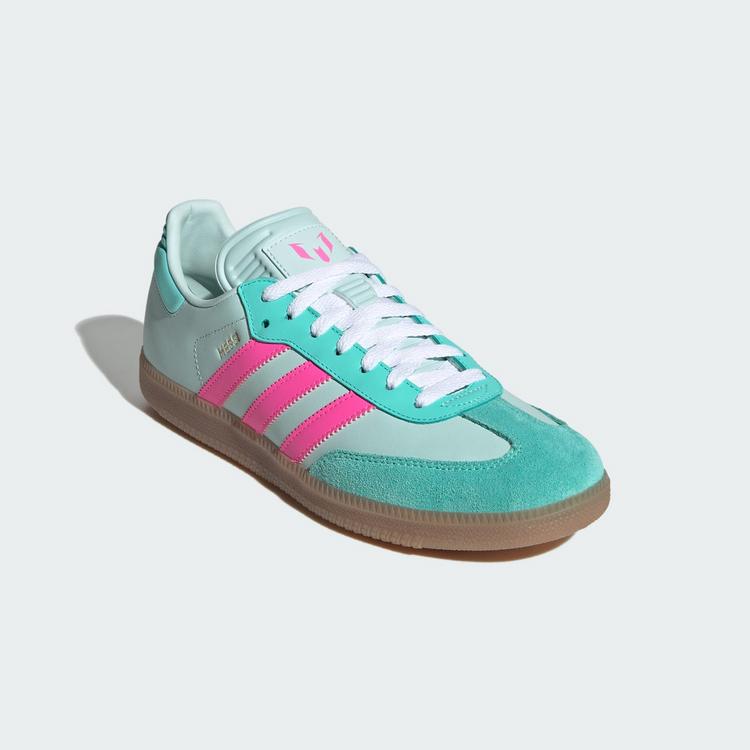adidas adidas Samba Messi Schuh Fu&szlig;ballschuhe - Halo Mint / Lucid Pink / Gum - 2 | SportScheck