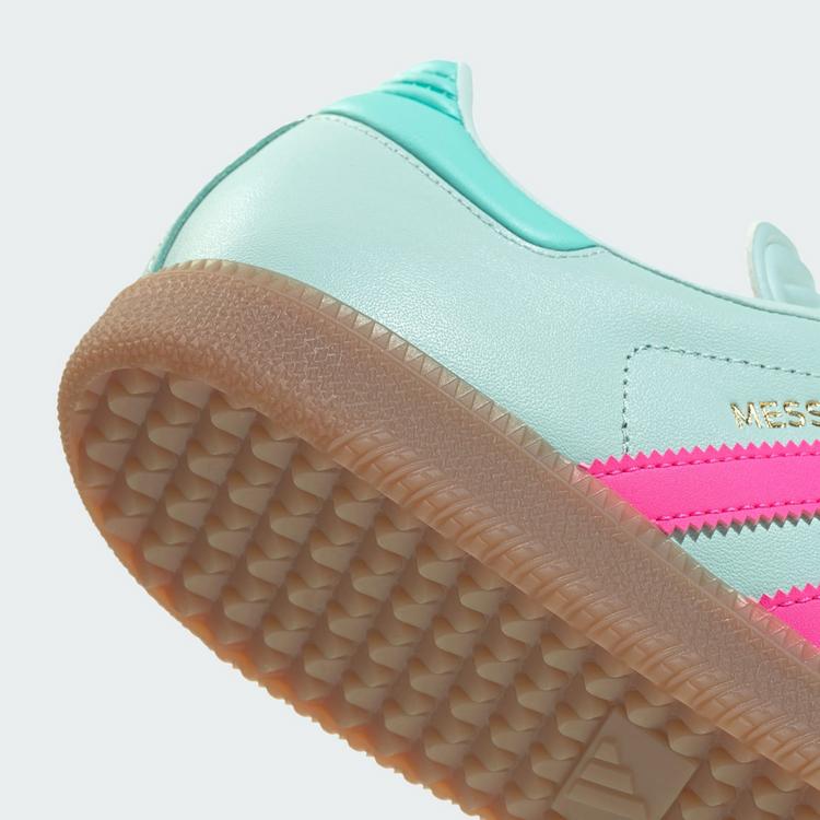 adidas adidas Samba Messi Schuh Fu&szlig;ballschuhe - Halo Mint / Lucid Pink / Gum - 5 | SportScheck