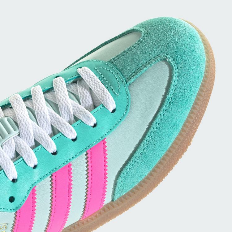 adidas adidas Samba Messi Schuh Fu&szlig;ballschuhe - Halo Mint / Lucid Pink / Gum - 6 | SportScheck