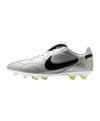 Nike Premier II FG Max Voltage Fu&szlig;ballschuhe Herren - silber