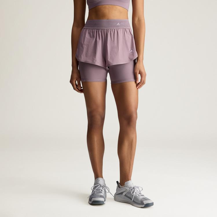 adidas adidas adidas by Stella McCartney Training Funktionsshorts Damen - Legacy Purple - 0 | SportScheck