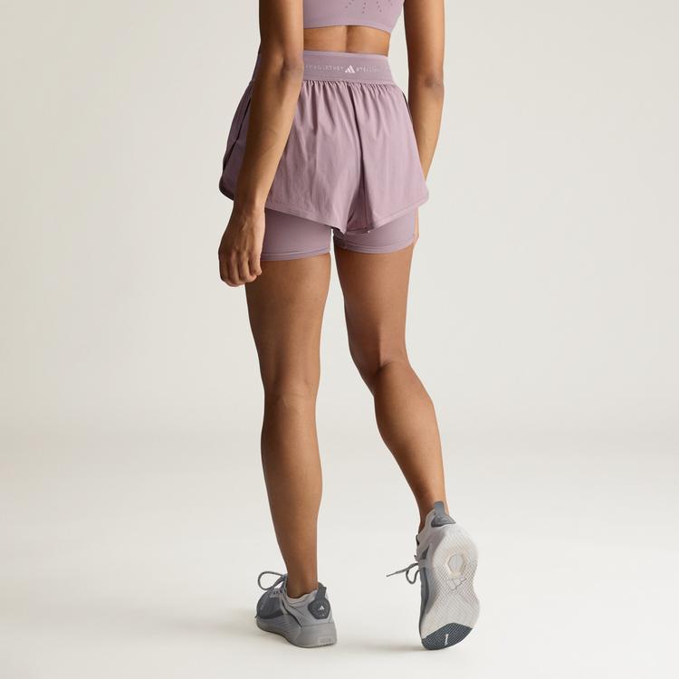 adidas adidas adidas by Stella McCartney Training Funktionsshorts Damen - Legacy Purple - 1 | SportScheck