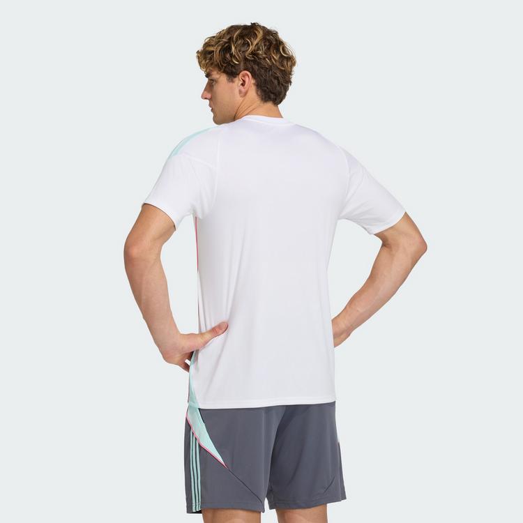 adidas adidas Messi Trainingstrikot Trikot Herren - White / Semi Flash Aqua - 1 | SportScheck