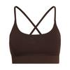 adidas adidas All Me Light Support Rib Bra BH Damen - Aurora Coffee
