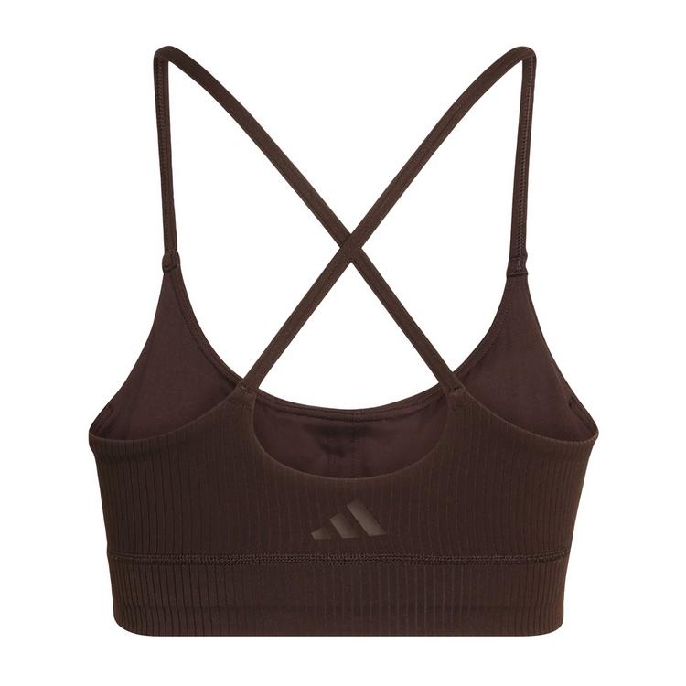 adidas adidas adidas All Me Light Support Rib Bra BH Damen - Aurora Coffee - 0 | SportScheck