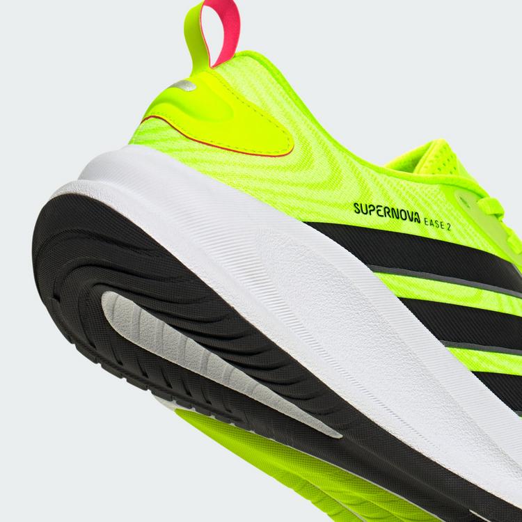 adidas adidas SUPERNOVA EASE 2 RUNNING SCHUHE Laufschuhe Herren - Lucid Lemon / Core Black / Lucid Red - 7 | SportScheck