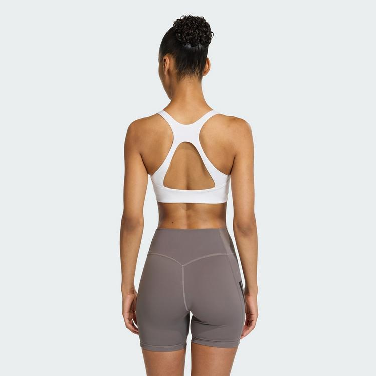 adidas adidas Optime Workout BH, mittlere Belastung BH Damen - White - 1 | SportScheck